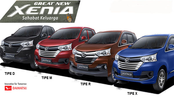 Perbedaan Semua Varian Daihatsu All New Xenia