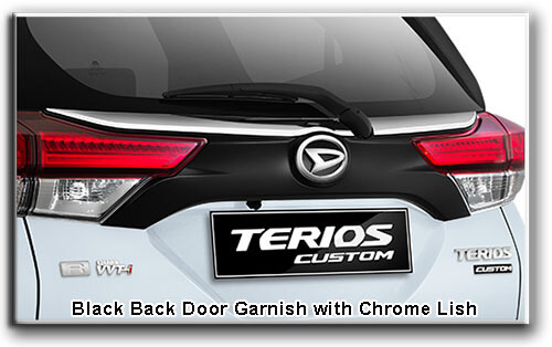 Balck-Back-Door-Garnish-with-Chrome-List