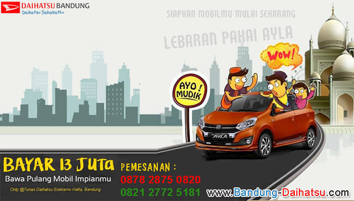 Promo Lebaran Daihatsu Ayla