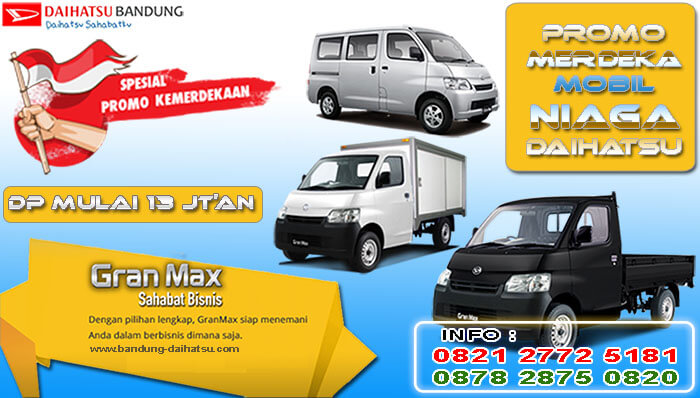 Promo Merdeka Mobil Niaga Daihatsu Bandung