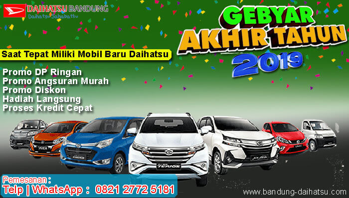 Gebyar Akhir Tahun Daihatsu Bandung 2019
