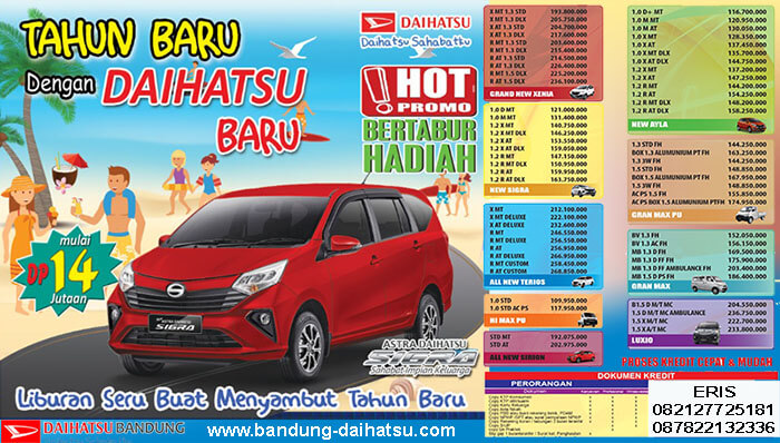HOT PROMO AKHIR TAHUN DAIHATSU BANDUNG