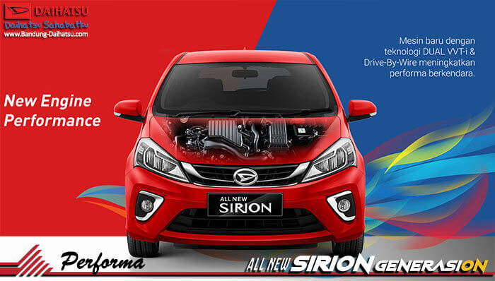 Mesin All New Sirion