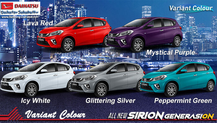 Pilihan Warna All New Sirion