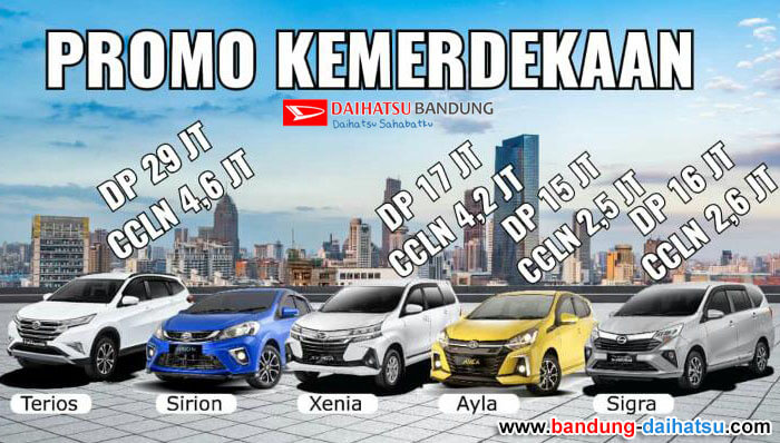 Promo Kemerdekaan Daihatsu Bandung 2020