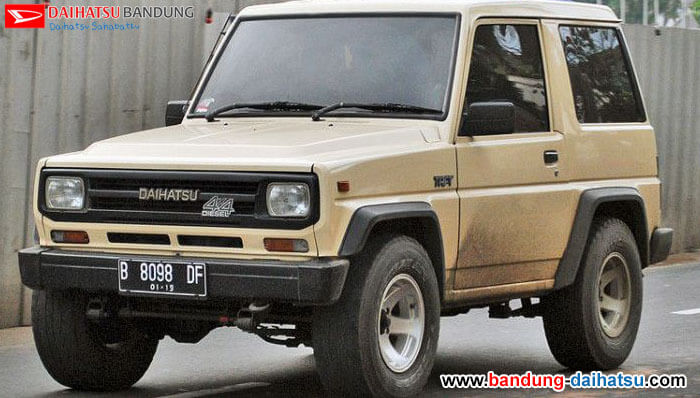 Sejarah Daihatsu Taft di Indonesia