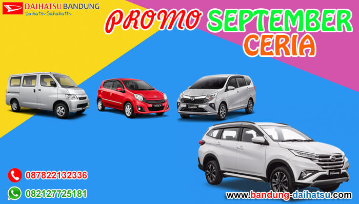 Promo September Ceria Daihatsu Bandung