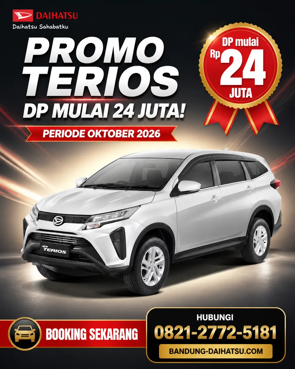 Promo Daihatsu Terios DP Ringan Cuma 24 Juta di Oktober 2026!